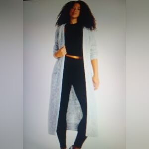 Gray Women's Open Duster